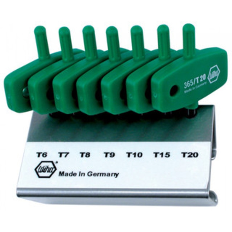 Wiha Torx Wing Handle 7 Piece Set in Metal Stand – 36590