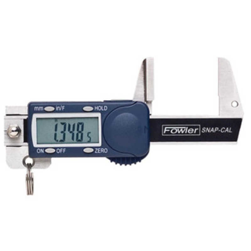 Fowler Electronic Caliper: 0 to 1, 0.0005 Resolution 0.0010 Accuracy, Stainless Steel Caliper, 0.9 Jaw Length, Stainless Steel Jaws 54-550-300-0 – 66024555