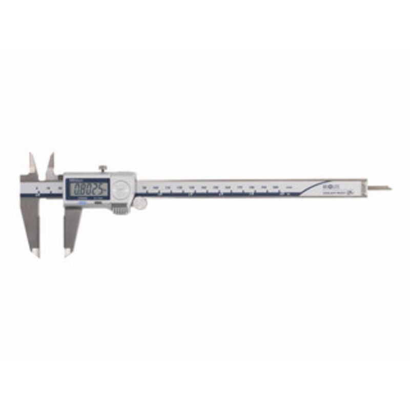 Mitutoyo Electronic Caliper: 0 to 8, 0.0005 Resolution, IP67 0.0010 Accuracy, Stainless Steel Caliper, 1.9685 Jaw Length, Stainless Steel Jaws 500-753-20 – 09683533