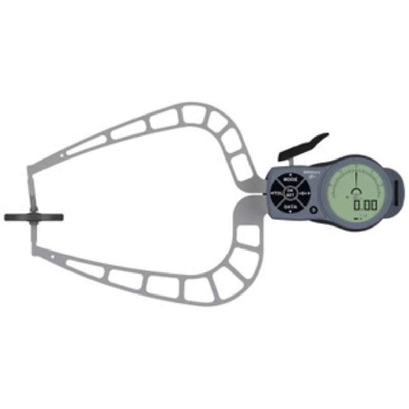 Mitutoyo External Digimatic Tube Thickness Caliper Gage, 0-50mm Range, Contact Type: Disc – 209-956