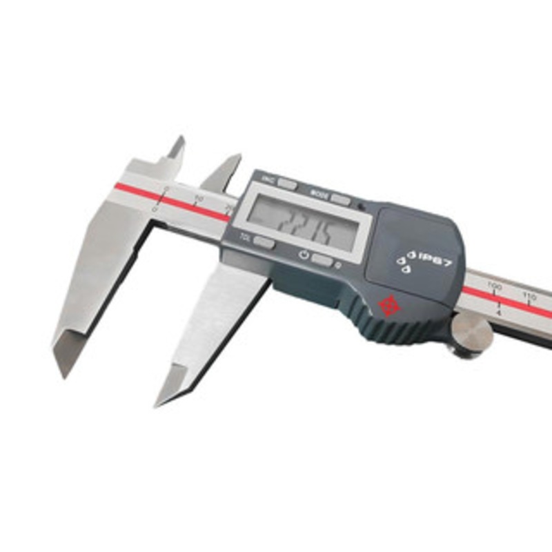SPI Electronic Calipers, Maximum Measurement (Decimal Inch): 8, Maximum Measurement (mm): 200, Measurement Range: 0in to 8in, 0.01mm to 200mm, Resolution: 10.0005in, 10.0100mm, Accuracy: 10.0015in, 10.03mm, Data Output: No 10-1604-794 – 80139132