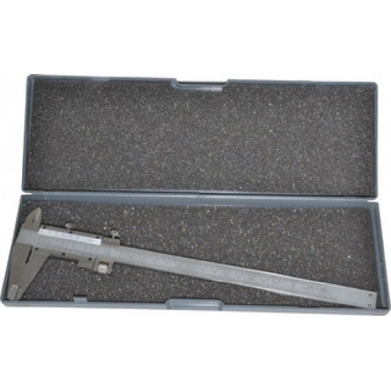 Value Collection Vernier Caliper: 0 to 8, 0.0012 Accuracy, 0.001 Graduation, Stainless Steel 1.9685 Jaw Depth 404-2001 – 06413181