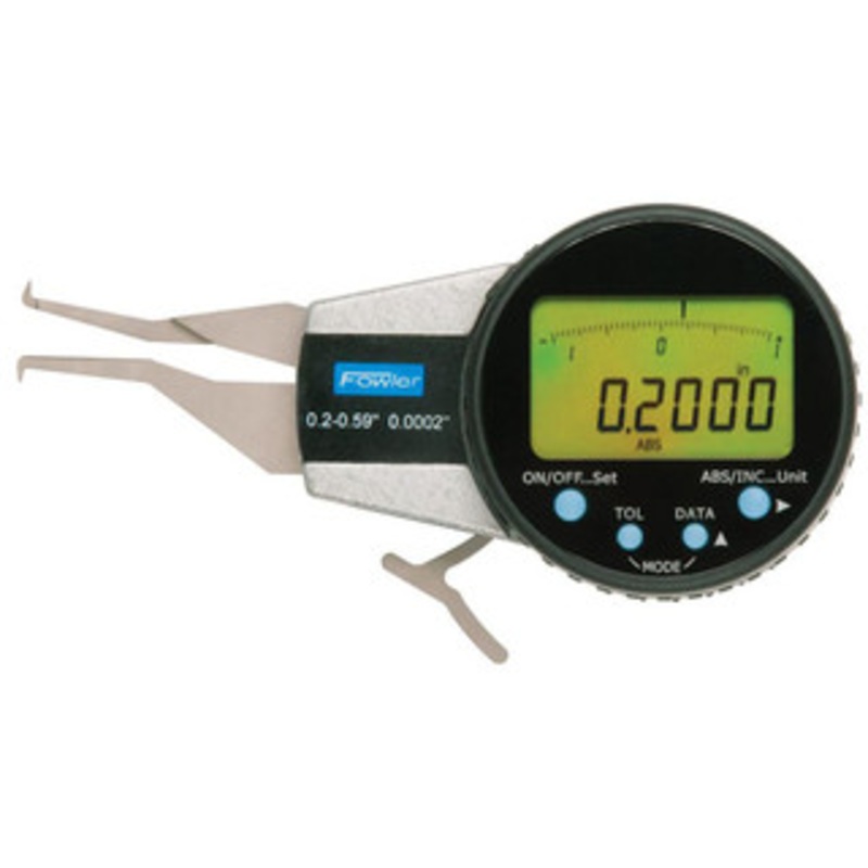 Fowler 0.4 to 1.2 Inch, Inside Electronic Caliper Gage 0.0005 Inch Resolution, 0.0008 Inch Accuracy, 357 Battery 54-554-623-0 – 05022579