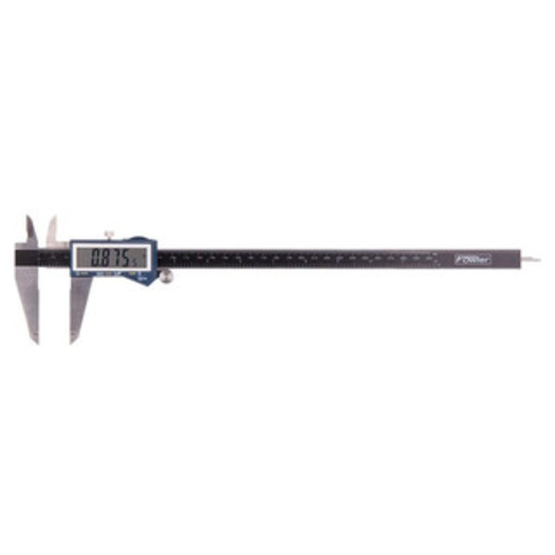 Fowler Electronic Caliper: 0 to 12, 0.0005 Resolution, IP54 0.0015 Accuracy, Stainless Steel Caliper, 2.35 Jaw Length, Stainless Steel Jaws 54-103-012-0 – 10274876