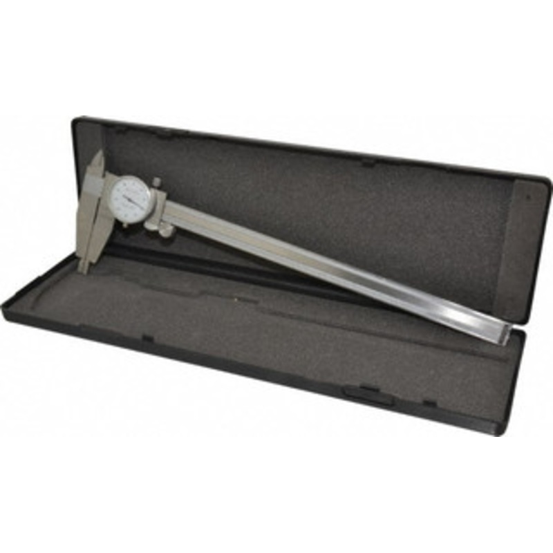 Value Collection Dial Caliper: 12” Range, 0.001” Graduation, 0.1” per Revolution 3” Jaw Length, White Face 102-0712 – 00449140