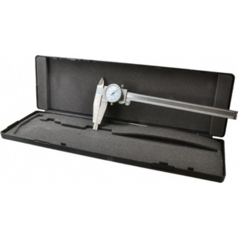 Value Collection Dial Caliper: 8” Range, 0.001” Graduation, 0.1” per Revolution 3” Jaw Length, White Face 102-0708 – 00449132