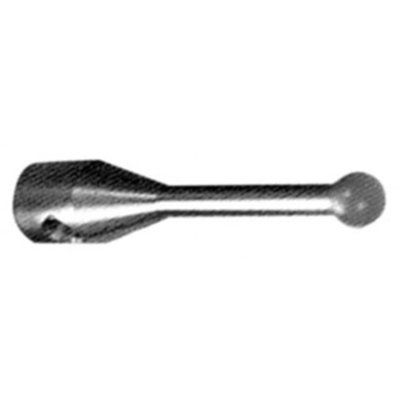 Fowler CMM Ball Stylus: 6 mm Ball Dia, 10 mm OAL, M2 Ruby Point, Stainless Steel Stem 54-772-350-0 – 08582579