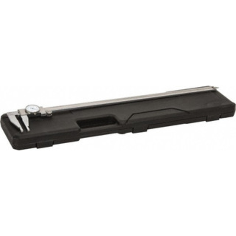 Value Collection Dial Caliper: 24” Range, 0.001” Graduation, 0.1” per Revolution 4” Jaw Length, White Face 10W-S024 – 00449116
