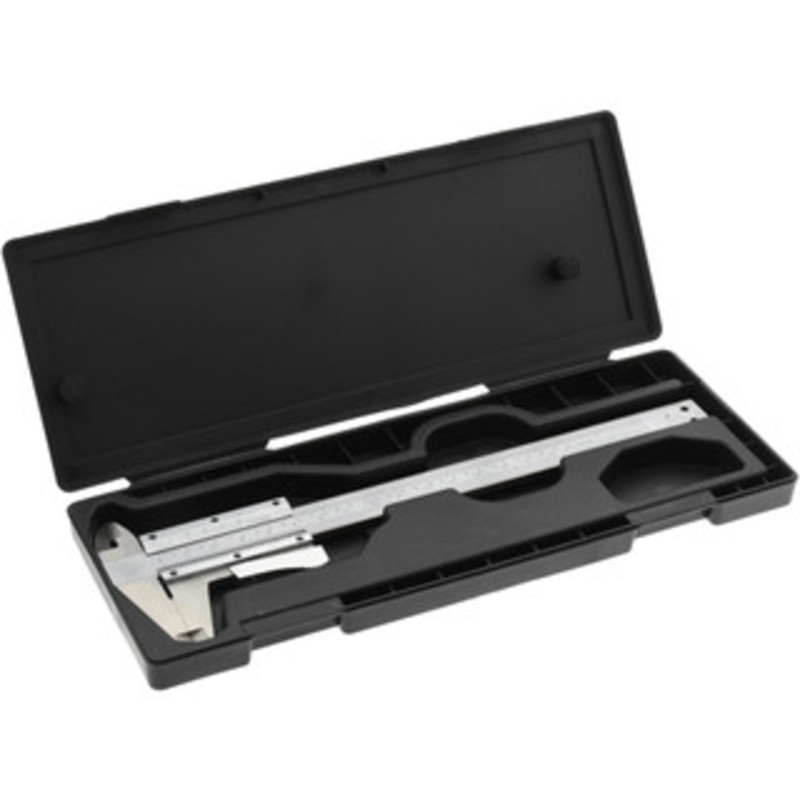 Value Collection Vernier Caliper: 0 to 6, 0.0012 Accuracy, 0.001 Graduation, Stainless Steel 1.6 Jaw Depth 405-1501 – 06410112