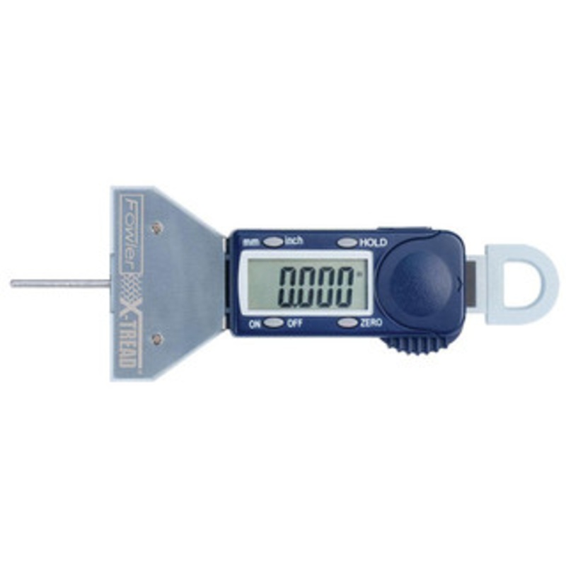 Fowler 0 to 1 Polycarbonate Electronic Depth Gage 0.02mm Accuracy, 0.01mm Resolution, 2 Base Length 54-225-500-0 – 79401477