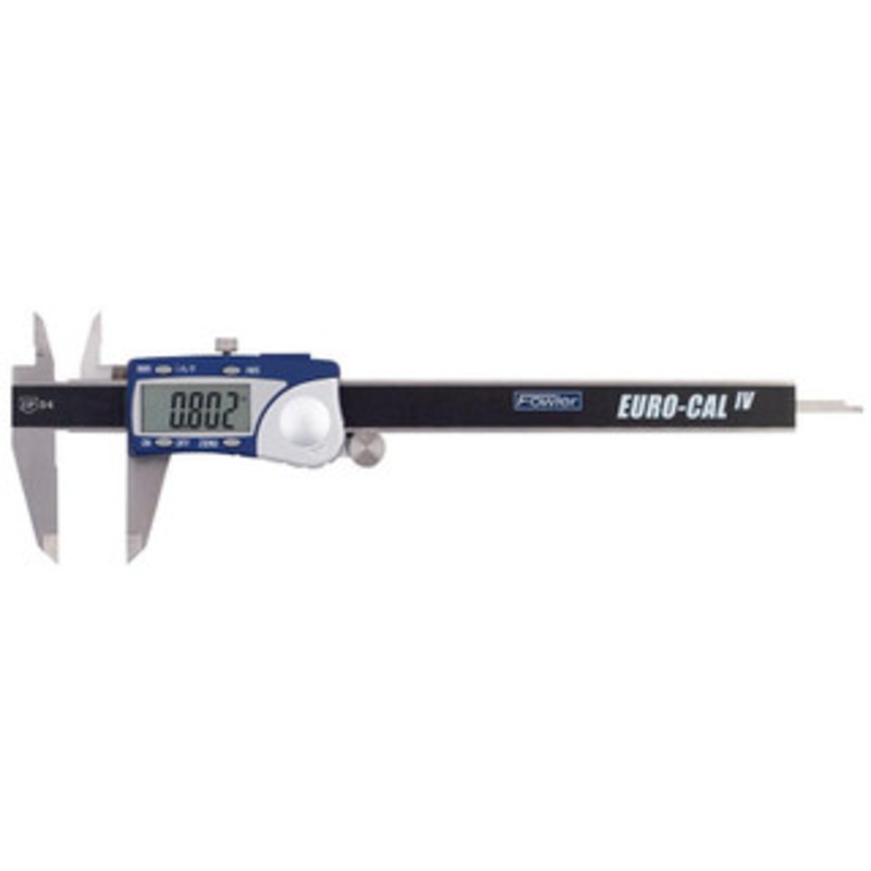 Fowler Electronic Caliper: 0 to 6, 0.0005 Resolution, IP54 0.0010 Accuracy, Stainless Steel Caliper, 1.56 Jaw Length, Stainless Steel Jaws 54-100-330-1 – 60291531