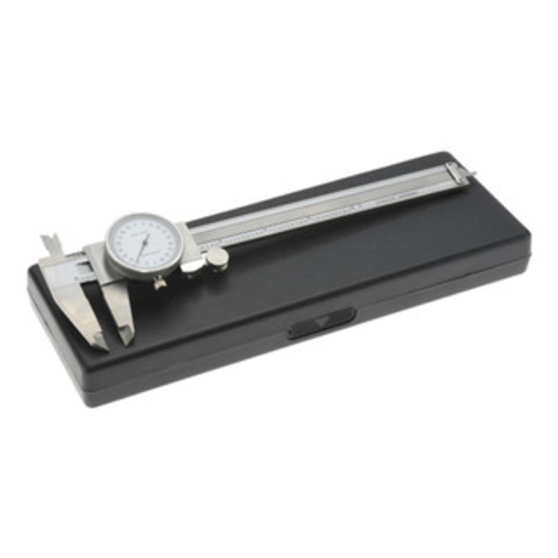 Value Collection Dial Caliper: 6” Range, 0.001” Graduation, 0.2” per Revolution White Face MS170207013 – 76414069