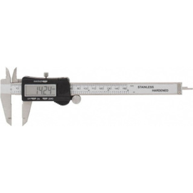 Value Collection Electronic Caliper: 0 to 6, 0.0005 Resolution 0.0010 Accuracy, Steel Caliper, Steel Jaws MS502110 – 72457492