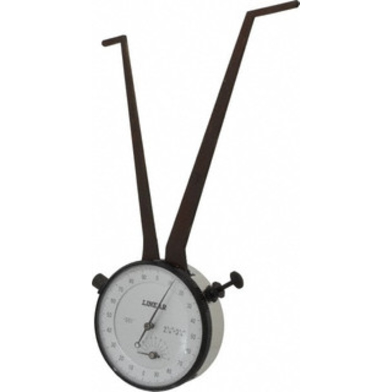 Value Collection Inside Dial Caliper Gage: 2-1/4 to 3-1/4, 0.001 Graduation, 0.0015 Accuracy 3-1/4 Leg Length, Ball Contact Point 6612-0030 – 06536163