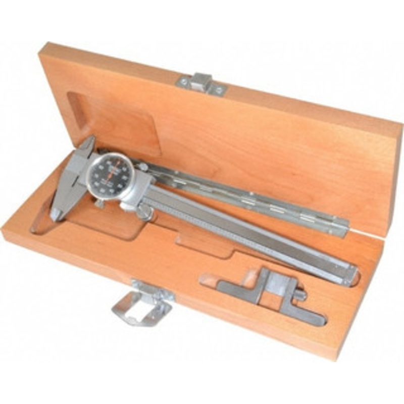 Fowler Dial Caliper: 6” Range, 0.001” Graduation, 0.1” per Revolution 5-1/2” Jaw Length, Black Face 52-008-710-0 – 64248628