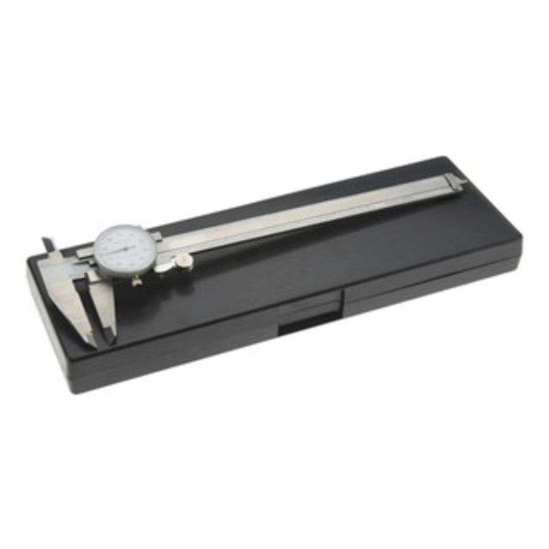 Value Collection Dial Caliper: 8” Range, 0.001” Graduation, 0.1” per Revolution White Face MS170612003 – 76367085