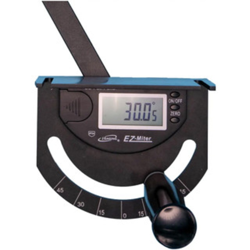 iGaging IP54 EZ Digital Miter Gauge with 18 Fence – 35-0929-18+F