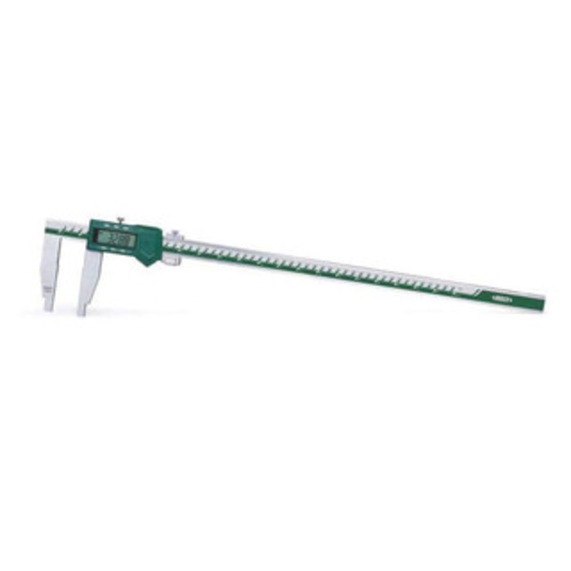 Insize Electronic Caliper: 0 to 24, 0.0005 Resolution 0.0020 Accuracy, 3.937 Jaw Length, Stainless Steel Jaws, Data Output 1106-601 – 15630478