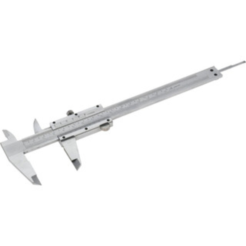 Value Collection Vernier Caliper: 0 to 6, 0.0012 Accuracy, 0.001 Graduation, Carbon Steel 1.5748 Jaw Depth 103-1501 – 00693150