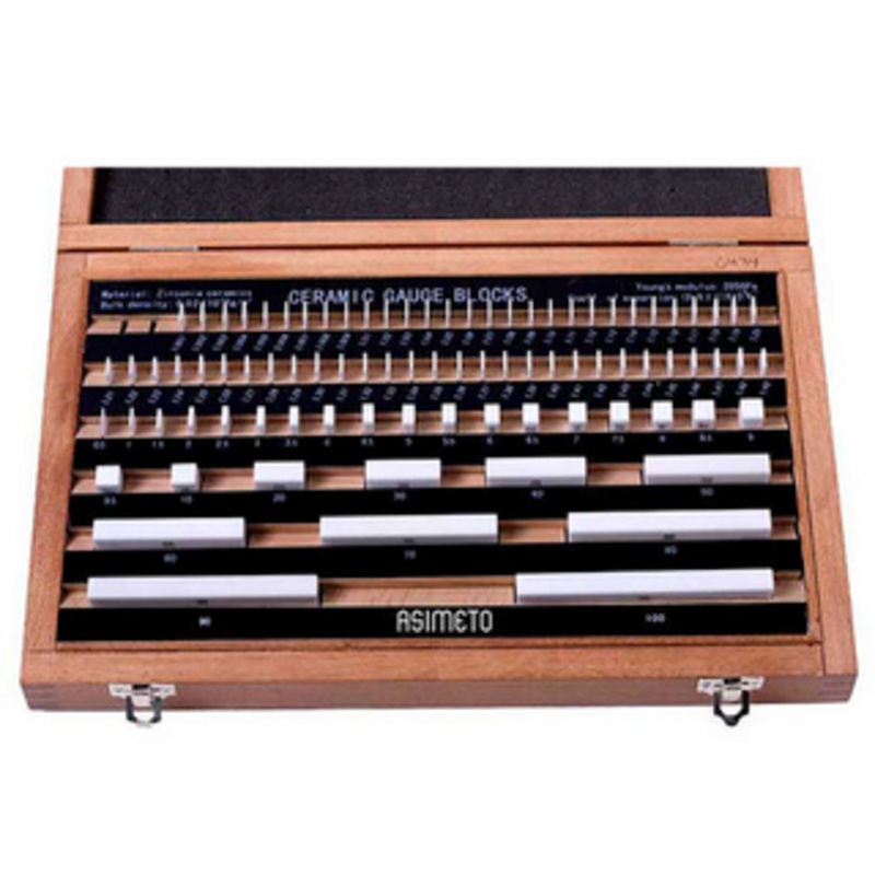 Asimeto 81 Piece Steel Grade AS1 Gauge Block Set – 7650011