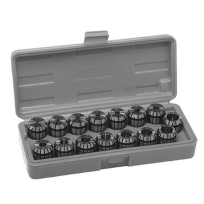 GS Tooling 10 Piece ER16 0.5-10.0mm Collet Set – 337380