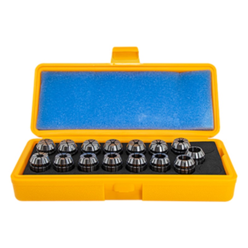 GS Tooling 15 Piece ER20 1/16-1/2 Collet Set – 337404