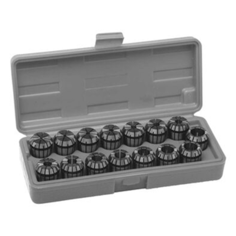 GS Tooling 18 Piece ER32 2-20mm Collet Set – 337384