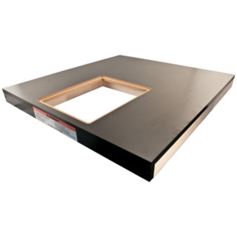Powermatic Wood Extension Table for PM200B Table Saw, 30.5 x 33 with Router Cutout – PM9-6827041B