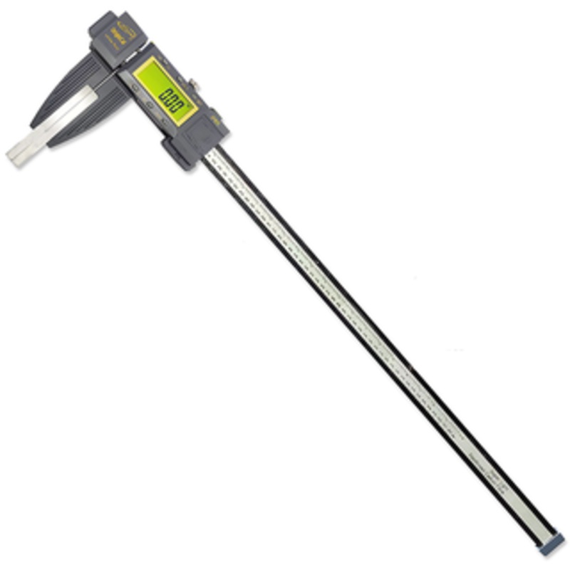 iGaging iP65 Heavy Duty Carbon Fiber Digital Caliper, 5.4 Jaw Length, 0(.8) – 40/1000 mm Range (Inside) – 100-765-40