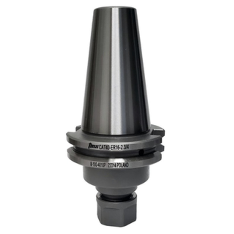 Toolmex CAT40 Collet Holder ER16 Collet x 2-3/4 Gage Length L1, 1/32 – 13/32 Clamp Range – 8-100-4010P