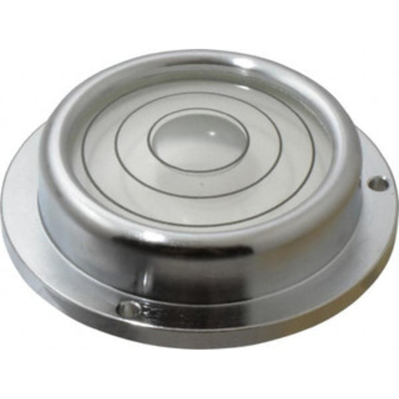 Geier & Bluhm 2-3/4 Inch Base Diameter x 0.69 Inch Overall Height, 3 Circles, Brass Bull’s Eye Circular Level 2-7/32 Inch Inner Diameter, 0.14 Inch Mounting Hole Diameter, 30 min Sensitivity, -40 to 150F 2-24054 – 67944777