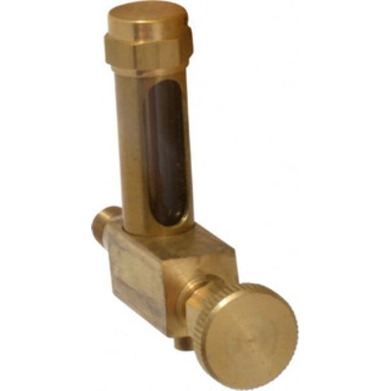 LDI Industries 1-3/8 Inch Long Sight, 1/8 Inch Thread Size, Buna-N Seal Short Elbow With Drain, Vented Oil-Level Indicators and Gauge 2-3/8 Inch Length to Center of Base G802-1 – 56477367
