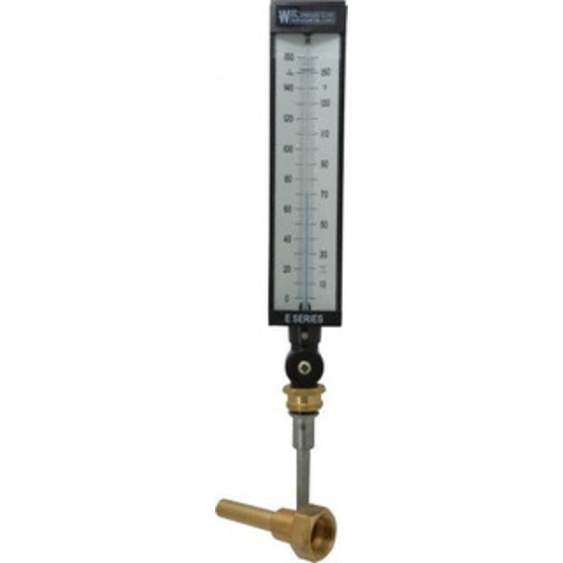 WGTC Weksler Glass Thermometer Corp. 160F, Industrial Thermometer with Standard Thermowell 3-1/2 Inch Stem Length, 1-1/4 to 18 Inch Thread AS5H918E/T1E3D2 – 86493590