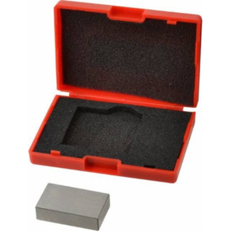 Value Collection 0.8 Rectangular Steel Gage Block Accuracy Grade AS-1, Includes NIST Traceability Certification 630-33806 – 86295300