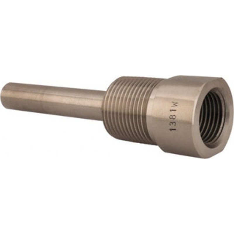 Alloy Engineering Company 4 Inch Overall Length, 3/4 Inch Thread, 304 Stainless Steel Standard Thermowell 2-1/2 Inch Insertion Length .75-260S-U2.5 – 56466584
