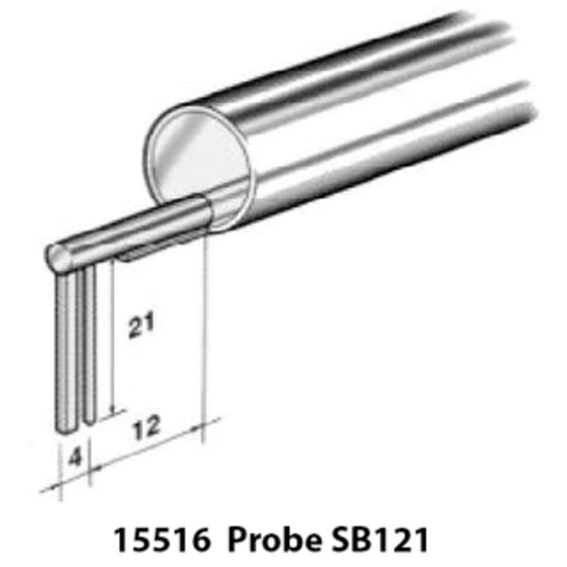 Flexbar Probe SB121 Interchangeable Probe For Throats + Grooves – 15516