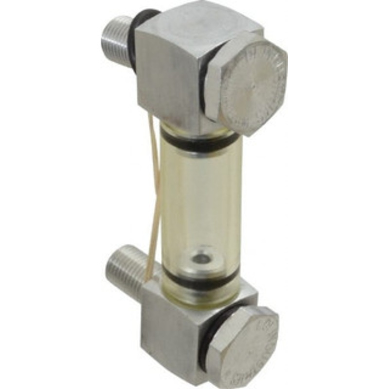 LDI Industries 1/2-20 Thread, 1-9/32 Inch Sight Length, 125 Max psi, Closed Circuit Liquid Level Rigid Plastic Sight Gauge 3 Inch Length to Center of Base, Buna-N Seal, 70 Working Temp, 225F Max G613-03-A-1 – 56477813