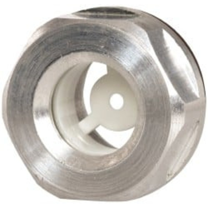 J.W. Winco G 3/8 Thread, 20mm Distance Across Flats, Aluminum Oil Level Sight Glasses 22mm Flange Diameter, 7.5mm Head Height, 8mm Length Under Head R20/A – 64829203