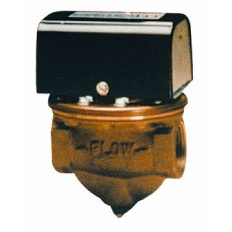 McDonnell & Miller 100 psi, Brass Housing, High Sensitivity Flow Switch 2.5 Flow Set Point, 0.12 to 2.5 GPM 115600 – 07499379
