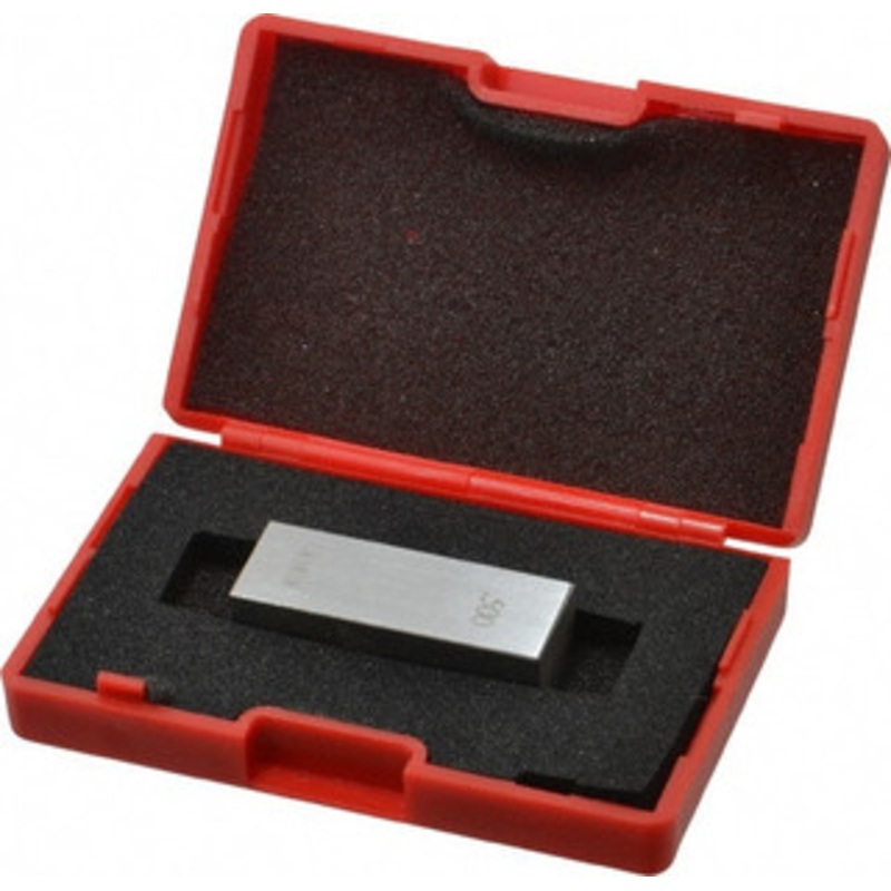 Value Collection 0.5 Rectangular Steel Gage Block Accuracy Grade 0, Includes NIST Traceability Certification 630-23506 – 86284700