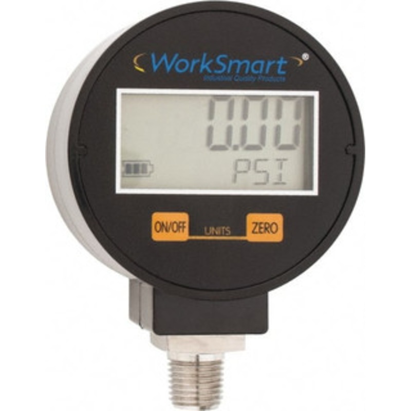 Value Collection 2-1/2 Dial, 1/4 Thread, 0-200 Scale Range, Pressure Gauge Lower Connection Mount, Accurate to 0.01% of Scale WS-PE-292 – 59274548