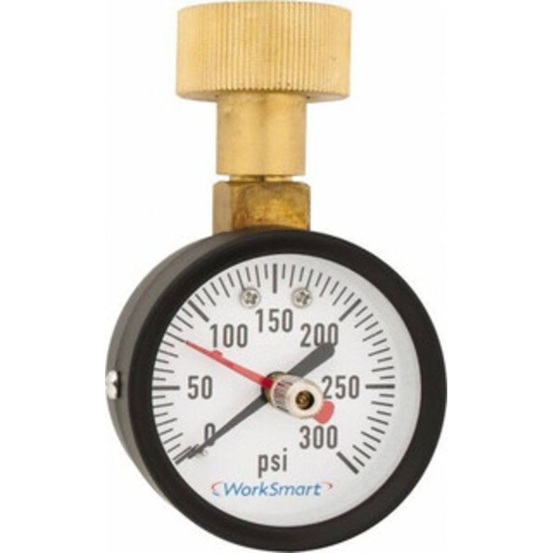Value Collection 2 Dial, 3/4 Thread, 0-300 Scale Range, Pressure Gauge Top Connection Mount, Accurate to 3-2-3% of Scale WS-PE-287 – 59274621