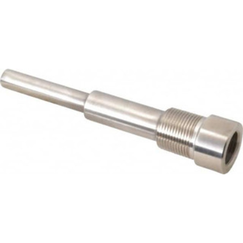 Alloy Engineering Company 6 Inch Overall Length, 3/4 Inch Thread, 316 Stainless Steel Standard Thermowell 4-1/2 Inch Insertion Length .75-260S-U=4.5 – 56466683