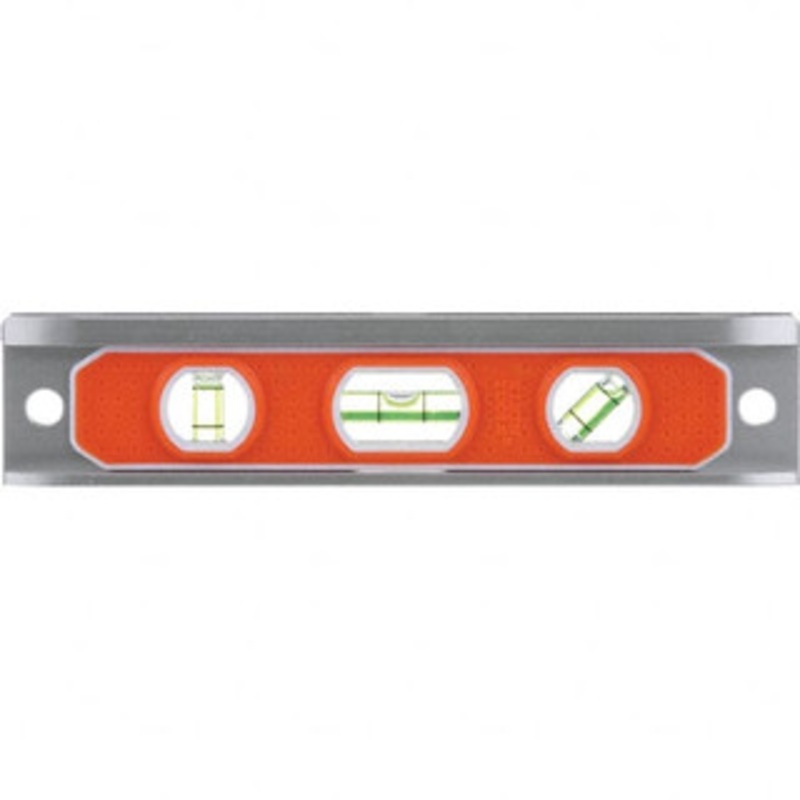 Klein Tools Box Beam, I-Beam & Torpedo Levels, Level Type: Torpedo, Number of Vials: 3, Material: Aluminum, Length (Inch): 9, Magnetic or Nonmagnetic: Magnetic, Color/Finish: Orange 935R – 50675891