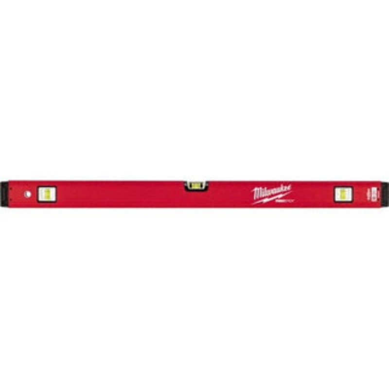 Milwaukee Tool 36 Long 3 Vial Box Beam Level Aluminum, Red, 1 Level & 2 Plumb Vials MLBX36 – 38922340