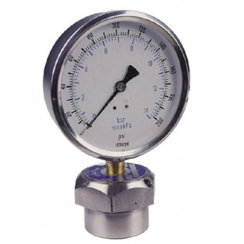 Value Collection Stainless Steel Pressure Gauge Guard and Isolator 316 Material Grade 190K2550 – 00326181