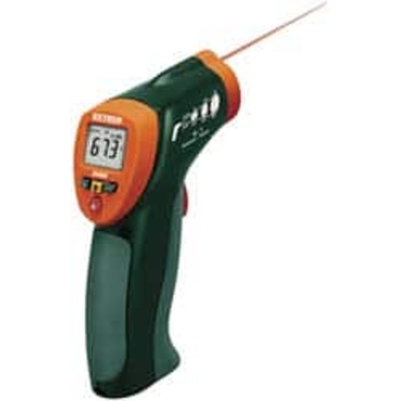 Extech -20 to 332C (-4 to 630F) Infrared Thermometer 8:1 Distance to Spot Ratio IR400 – 91408997