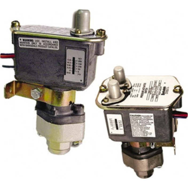Barksdale 250 to 3,000 psi Adjustable Range, 7,000 Max psi, Sealed Piston Pressure Switch 1/4 NPT Female, 18in Free Leads, 2 x SPDT Contact, Nickel Plated Al Wetted Parts, 2% Repeatability C9622-3 – 31045636