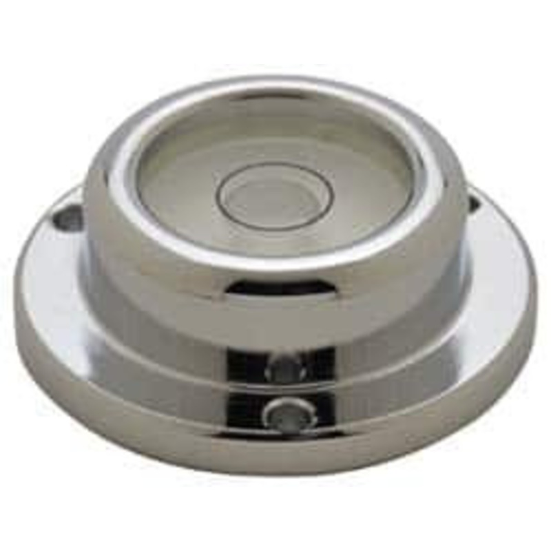 Geier & Bluhm 1-7/16 Inch Base Diameter x 0.52 Inch Overall Height, 1 Circle, Brass Bull’s Eye Circular Level 0.315 Inch Vial Diameter, 3/4 Inch Inner Diameter, 0.12 Inch Mounting Hole Diameter, 0.1 Inch Sensitivity, -40 to 165F 2-14000 – 05555933
