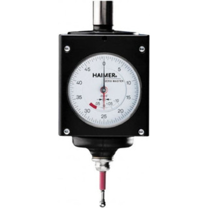 HAIMER 10mm Straight Shank, 0.2 Point Diameter, Dial Positioning Indicator 0.0004 Accuracy, 0.01mm Graduation 80.960.00.IN – 48277909